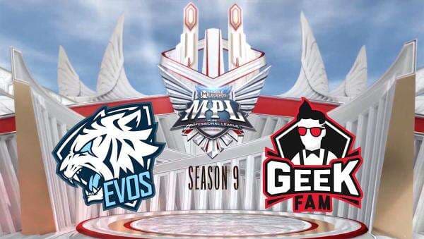 MPL ID S9 Day 5 Match 2: EVOS Legends Sapu Cepat Geek Fam MPL ID S9 Day 5 Match 2: EVOS Legends Sapu Cepat Geek Fam