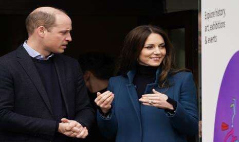 Pangeran William dan Kate Middleton Berpihak pada Ukraina