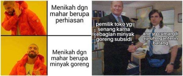 11 Meme lucu minyak goreng langka ini bikin emak senyum miris 11 Meme lucu minyak goreng langka ini bikin emak senyum miris