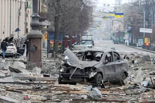 Rusia Bombardir Kharkiv, 21 Tewas dan 112 Terluka