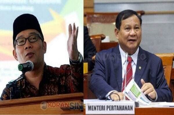 Survei Capres: Ridwan Kamil Lebih Berwibawa Dibanding Prabowo Subianto