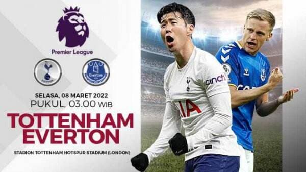 Link Live Streaming Liga Inggris: Tottenham Hotspur vs Everton