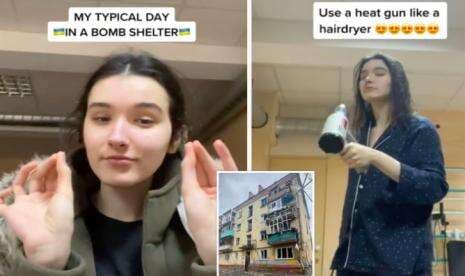 Gadis Ukraina Viral di Tiktok, Bagikan Video Keseharian di Bawah Invasi Rusia Gadis Ukraina Viral di Tiktok, Bagikan Video Keseharian di Bawah Invasi Rusia