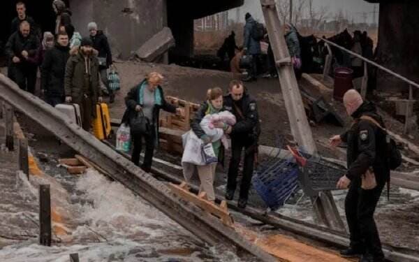 Ukraina Buka 7 Koridor Kemanusiaan Evakuasi Warga Sipil