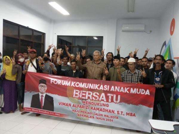 Forum Anak Muda Mangkubumi Dorong Viman Alfarizi Menjadi Calon Wali Kota Tasikmalaya Forum Anak Muda Mangkubumi Dorong Viman Alfarizi Menjadi Calon Wali Kota Tasikmalaya