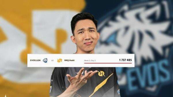 EVOS Legends vs RRQ Hoshi Tembus Rekor Baru Peak Viewers MPL ID S9 EVOS Legends vs RRQ Hoshi Tembus Rekor Baru Peak Viewers MPL ID S9