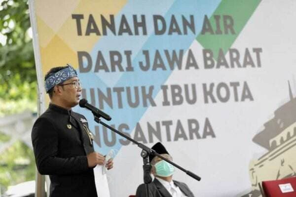 Dukung Kelancaran Pembangunannya, Ridwan Kamil: Jawa Barat Himpun Tanah dan Air untuk IKN Nusantara
