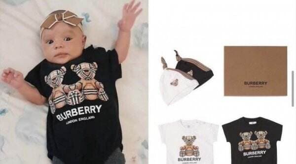 Gaya Baby Ameena Pakai Baju Jutaan Rupiah Bikin Gemas, Netizen: Most Fashionable Bayi Sultan