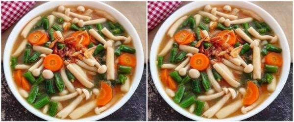 Resep cah jamur sayur kuah segar, enak, sederhana, dan bikin nagih Resep cah jamur sayur kuah segar, enak, sederhana, dan bikin nagih