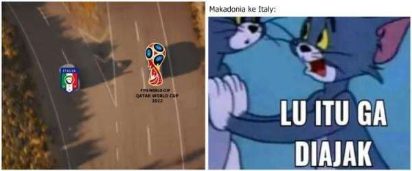 9 Meme lucu Italia gagal ikut Piala Dunia 2022, bikin senyum ngenes 9 Meme lucu Italia gagal ikut Piala Dunia 2022, bikin senyum ngenes