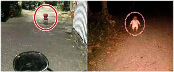 13 Penampakan ngagetin di tengah jalan, bikin nyaris putar balik 13 Penampakan ngagetin di tengah jalan, bikin nyaris putar balik