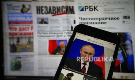 Kremlin Beri Peringatan, Surat Kabar Rusia Novaya Gazeta Berhenti Terbit