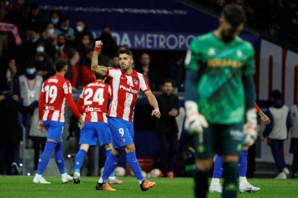 Hasil Atletico Madrid vs Deportivo Alaves di Liga Spanyol 2021-2022: Luis Suarez Ngamuk, <i>Los Rojiblancos</i> Menang Besar Hasil Atletico Madrid vs Deportivo Alaves di Liga Spanyol 2021-2022: Luis Suarez Ngamuk, <i>Los Rojiblancos</i> Menang Besar