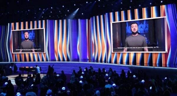 Zelensky Muncul di Grammy Awards melalui Video: Dukung Kami dengan Cara Apa pun!