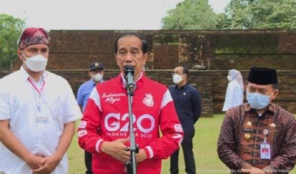 Tinjau Cagar Budaya Muaro Jambi, Jokowi Minta Jejak Peradaban Dilestarikan