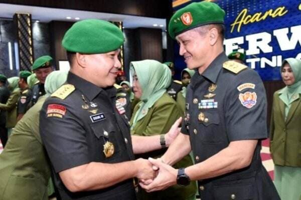 Jenderal Dudung Pimpin Sertijab 6 Pati TNI AD, Brigjen Iwan Setiawan Resmi Jabat Danjen Kopassus