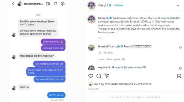 Rekam Jejak Stefanus Richard, Pembeli Mobil Billy Syahputra Rp1 Miliar sebelum Ditangkap Polisi Rekam Jejak Stefanus Richard, Pembeli Mobil Billy Syahputra Rp1 Miliar sebelum Ditangkap Polisi