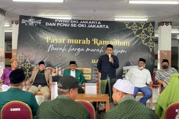 Buka Pasar Murah Ramadhan, Ketua PWNU DKI Ingatkan Pemerintah Soal Kenaikan Harga Bahan Pokok