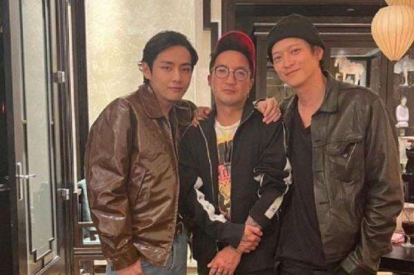 V BTS Girang Bertemu sang Idola di Las Vegas, Siapa? V BTS Girang Bertemu sang Idola di Las Vegas, Siapa?