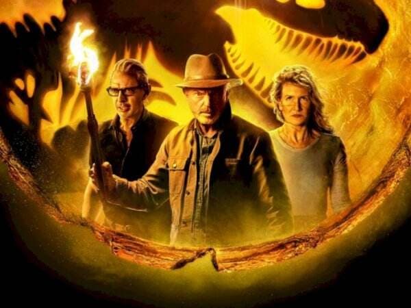 Poster &#039;Jurassic World: Dominion&#039; Rilis, Tiga Aktor Legenda Ikut Terlibat di Film