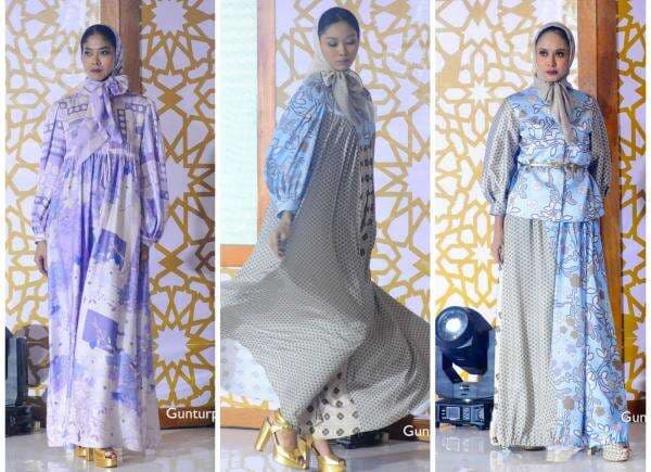 Lebih Girly Saat Lebaran dengan Motif Bertumpuk Khas Itang Yunasz Lebih Girly Saat Lebaran dengan Motif Bertumpuk Khas Itang Yunasz