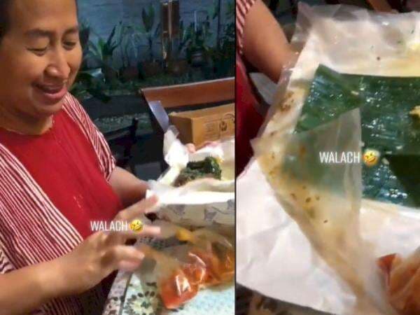 Niat Mukbang Nasi Padang, Wanita Ini Menjerit saat Nasinya Tumpah Belum Sempat Dimakan Niat Mukbang Nasi Padang, Wanita Ini Menjerit saat Nasinya Tumpah Belum Sempat Dimakan