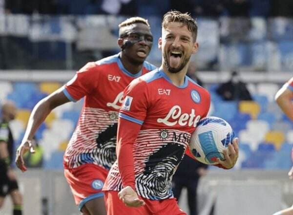 Napoli Siap Perpanjang Kontrak Dries Mertens