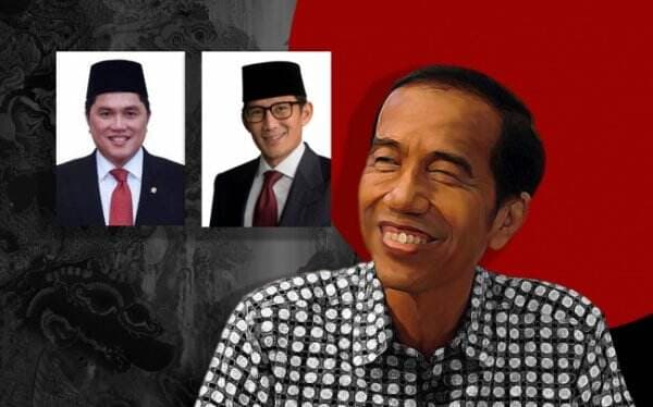 Persiapan Pilpres 2024, Sandiaga Uno dan Erick Thohir Berpeluang Mundur dari Kabinet Jokowi
