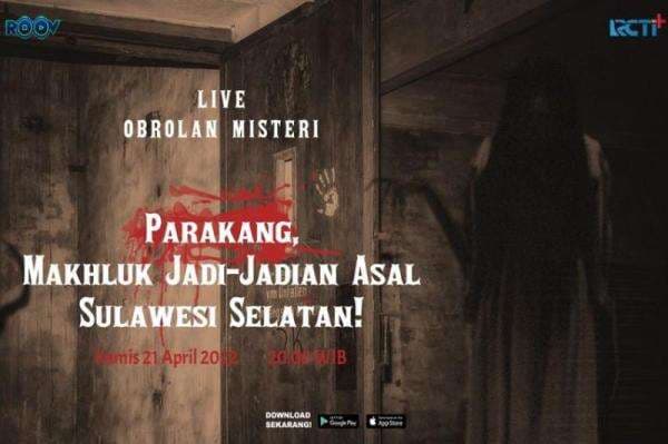 LIve Podcast Obrolan Misteri: Mengenal Parakang, Jelmaan Makhluk Gaib Berilmu Hitam dari Sulawesi Selatan LIve Podcast Obrolan Misteri: Mengenal Parakang, Jelmaan Makhluk Gaib Berilmu Hitam dari Sulawesi Selatan