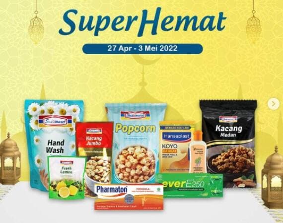 Promo Indomaret Super Hemat 27 April-3 Mei 2022, Sambut Lebaran dengan Pesta Diskon Moms!
