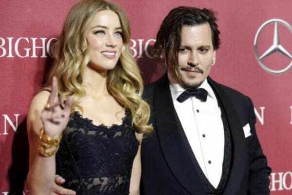 Cerita Kisruh Rumah Tangga Johnny Depp dan Amber Heard di Meja Hijau