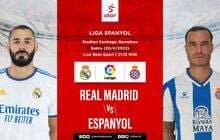 Link Live Streaming Real Madrid vs Espanyol di Liga Spanyol Link Live Streaming Real Madrid vs Espanyol di Liga Spanyol