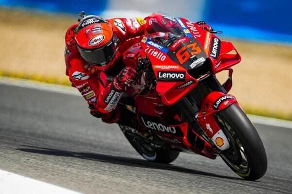 Hasil Kualifikasi MotoGP Spanyol 2022 : Francesco Bagnaia Raih Pole Position