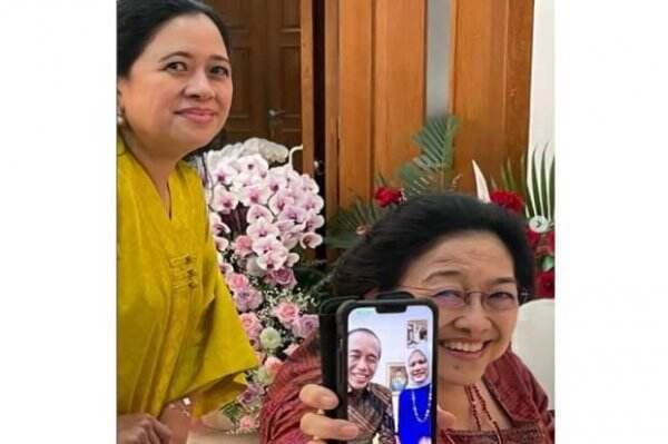 Megawati-Puan Silaturahmi Lebaran dengan Presiden Jokowi lewat Video Call