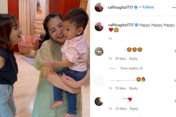 Nagita Slavina Joget dan Gendong Gala Sky, Netizen: Semua Anak Nyaman Digendong Mama Gigi Nagita Slavina Joget dan Gendong Gala Sky, Netizen: Semua Anak Nyaman Digendong Mama Gigi