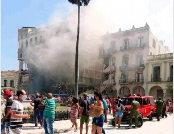 Ledakan Hancurkan Hotel Saratoga Kuba, 18 Orang Tewas