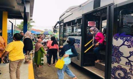 Halte Stasiun Bogor Biskita Trans Pakuan Akan Dipindah ke Alun-Alun