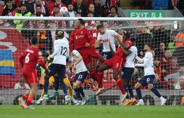 Tampil Dominan, Liverpool Belum Mampu Bobol Gawang Tottenham Hotspur di Babak Pertama