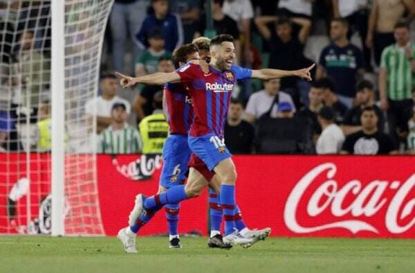 Hasil Real Betis Vs Barcelona: Jordi Alba Pahlawan, Blaugrana Menang Dramatis