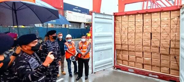 TNI-AL Tangkap Kapal Berbendera Singapura Angkut Produk Turunan CPO