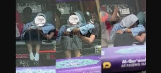 Geger Video Pria Remas Payudara Cewek Berhijab di Atas Mobil Pickup, Gak Sadar Jadi Tontonan Pemotor