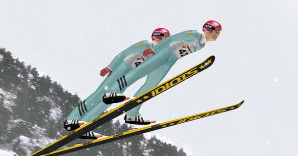 Anime ‘Ski Jumping Pairs’ Rayakan Anniversary Ke-20 Dengan Karya Baru