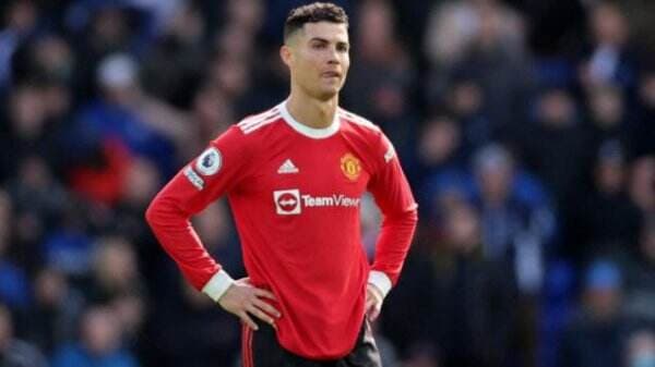 Momen Cristiano Ronaldo Cuma Bisa Ketawa Saat Manchester United Dibantai Brighton