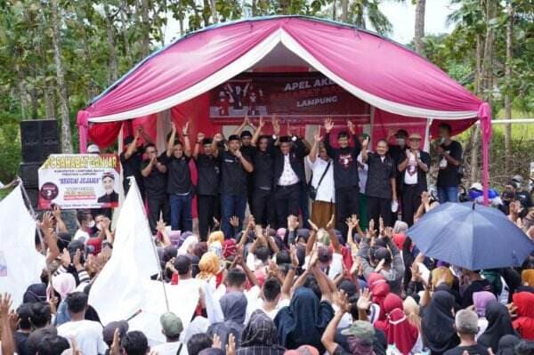 Apel Akbar Sahabat Ganjar Lampung Dihadiri 1.000 Simpatisan