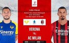 Link Live Streaming Verona vs AC Milan di Liga Italia
