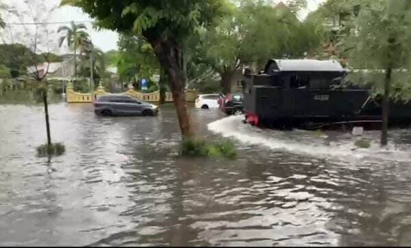 Waduh! Hujan Deras, Kota Asal Presiden Jokowi Sempat Kebanjiran