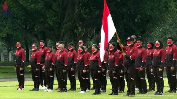 Jokowi Resmi Lepas Kontingen Indonesia untuk SEA Games 2021