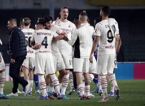 AC Milan Menang Comeback atas Hellas Verona, Stefano Pioli: Berkat Wejangan Ibrahimovic