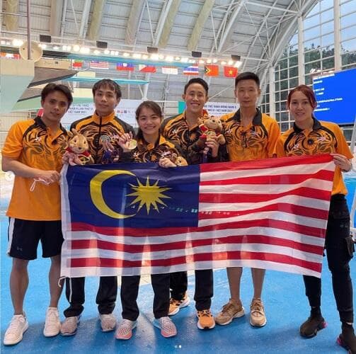 Malaysia Rajai Klasemen Sementara Medali SEA Games 2021 usai Borong 4 Emas di Lompat Indah
