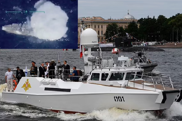 Ukraina Hancurkan `Kapal Parade` yang Digunakan Putin Memeriksa Armada Angkatan Lautnya